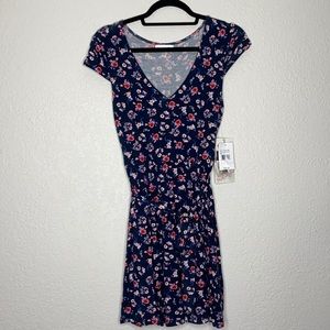 Honey and Rosie Navy Dress     C